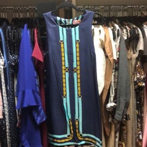Julie brown horsebit dress